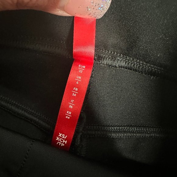 Spanx Ponte The Perfect Hi Rise Flare Pull On Pants 31" 20252R Black Womens XS - Picture 15 of 16